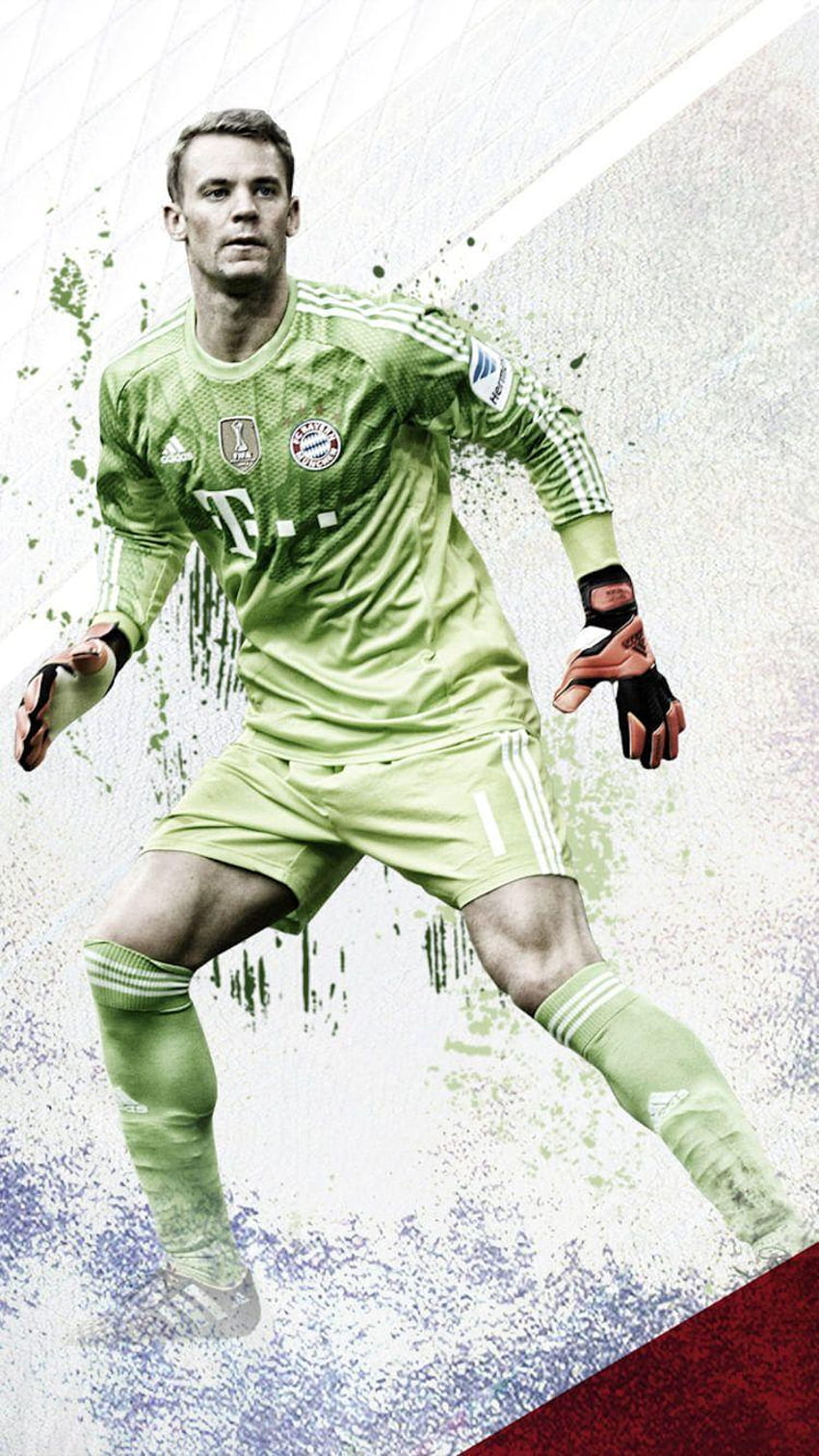 Manuel Neuer Bayern München iPhone HD-Handy-Hintergrundbild