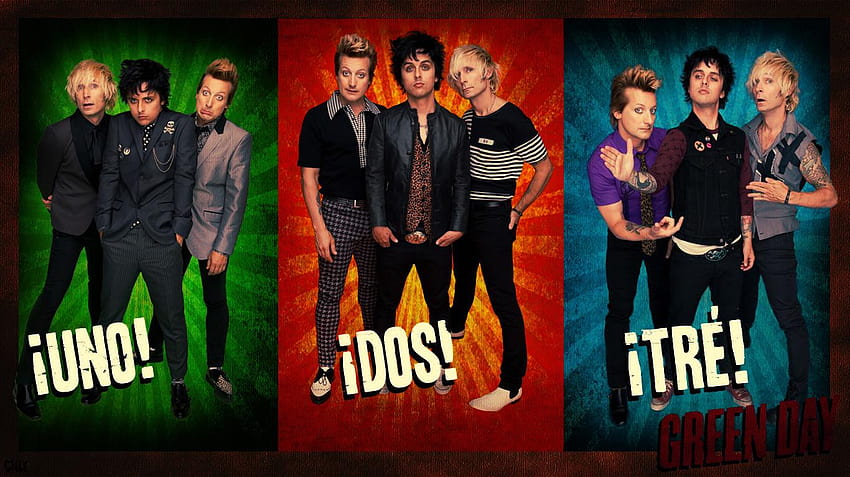 Green Day Anuncia Datas da Turnê; Billie Joe fala sobre recuperação papel de parede HD