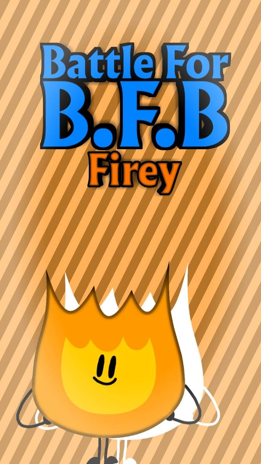 BFB Firey von GlodenizedTooToo, bfdia HD-Handy-Hintergrundbild