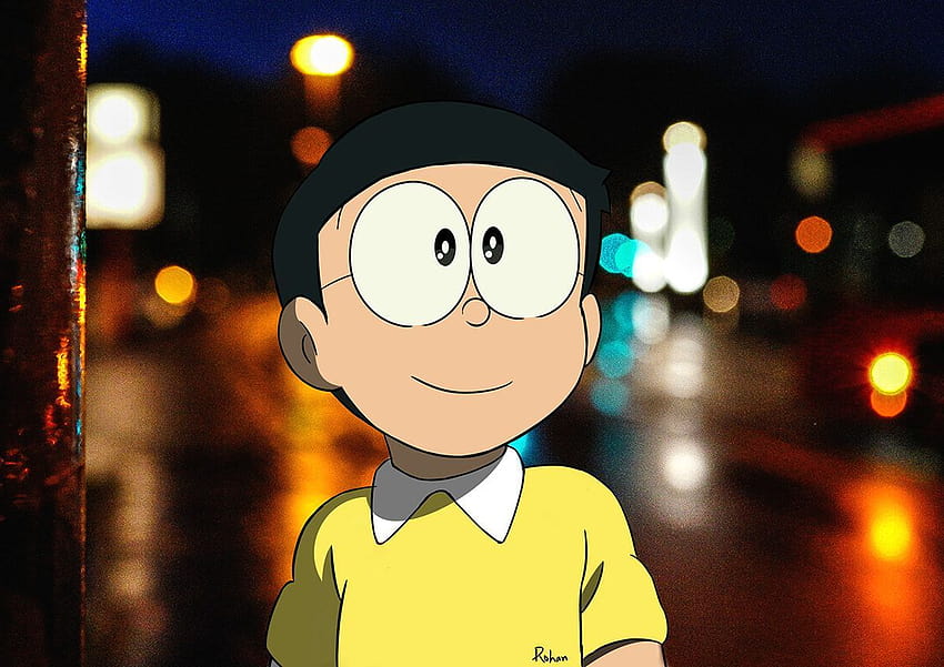 Nobita illustration on Behance, nobita pic HD wallpaper | Pxfuel