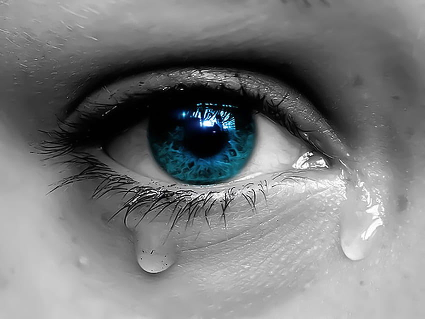 Cry Sad Eyes, girl sad eyes HD wallpaper