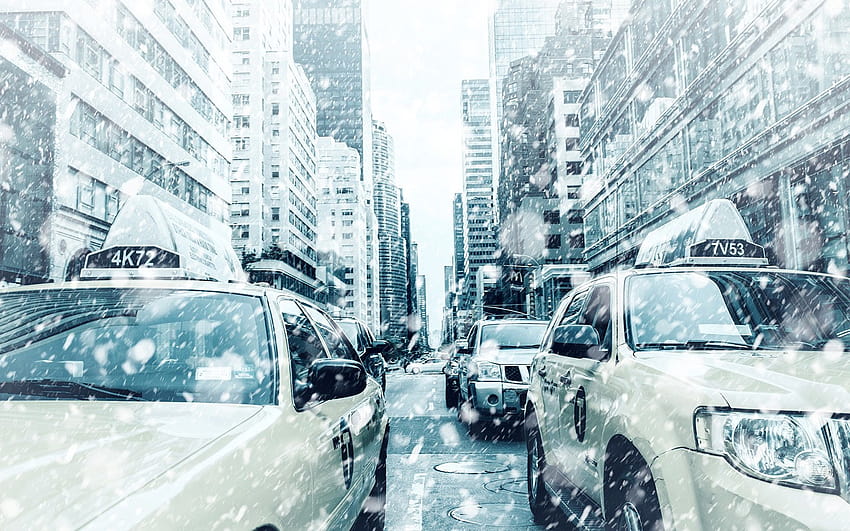 New York im Winter: 9 der besten Dinge, die man zu Weihnachten in New York unternehmen kann – Auf dem Luce-Reiseblog, New Yorker Winterszene HD-Hintergrundbild