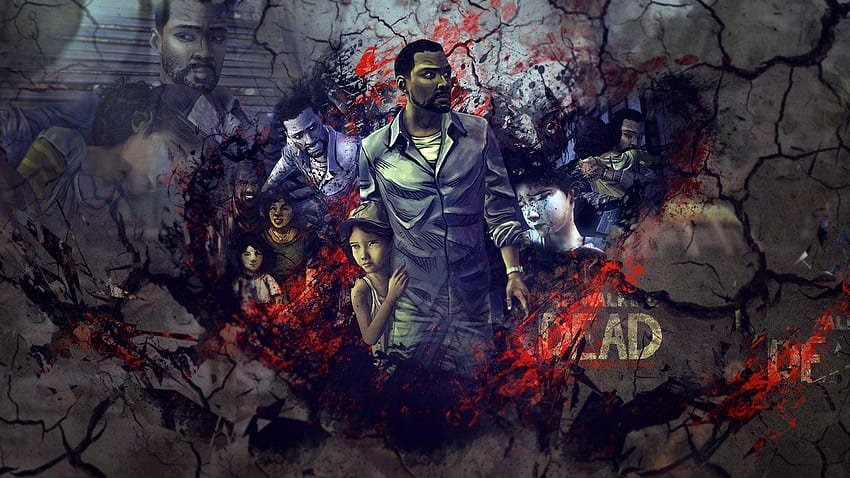 The Walking Dead Lee, das Walking-Dead-Spiel HD-Hintergrundbild