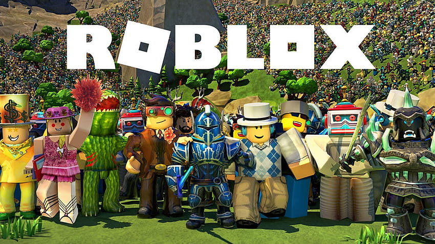 10 najlepszych gier Roblox do zagrania w 2022 roku: akcja, anime, horror i nie tylko, roblox logo 2022 Tapeta HD