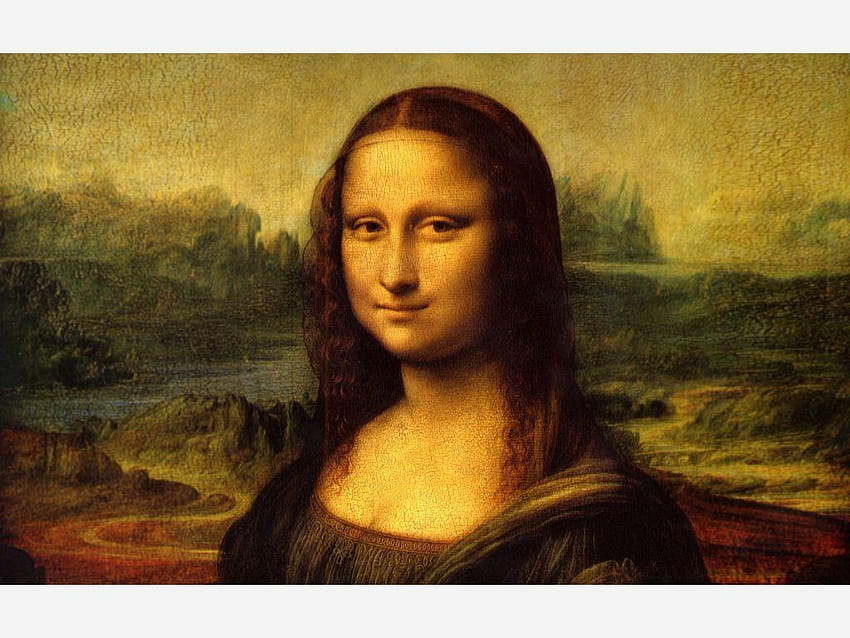 Modern Mona Lisa 1024x768 HD duvar kağıdı