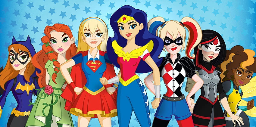 DC Super Hero Girls, super girls HD wallpaper