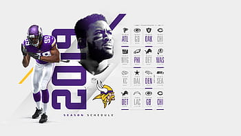 Minnesota vikings 2019 schedule HD wallpaper