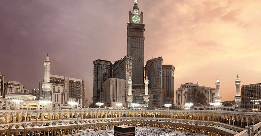 Masjid Al Haraam et Swissotel Makkah, la Mecque en arrière-plan Fond d'écran HD