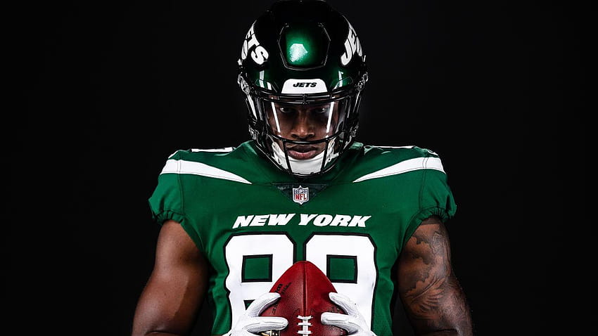 Най-доброто от новите униформи на Jets, leveon bell new york jets HD тапет