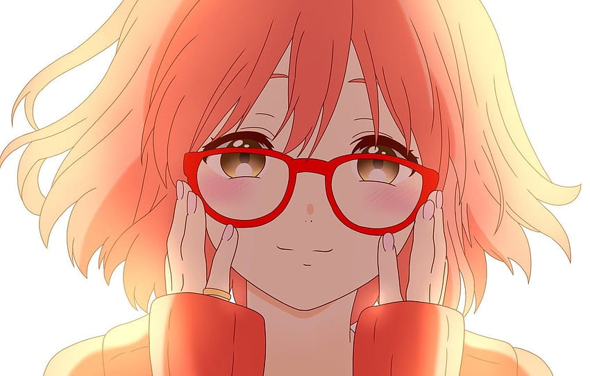 Download wallpaper glasses, Anime, Kyoukai no Kanata, Sakura Inami, Mitsuki  Nase, Shizuku Ninomiya, Mirai Kuriyama, Ai Shindou, section other in  resolution 640x960