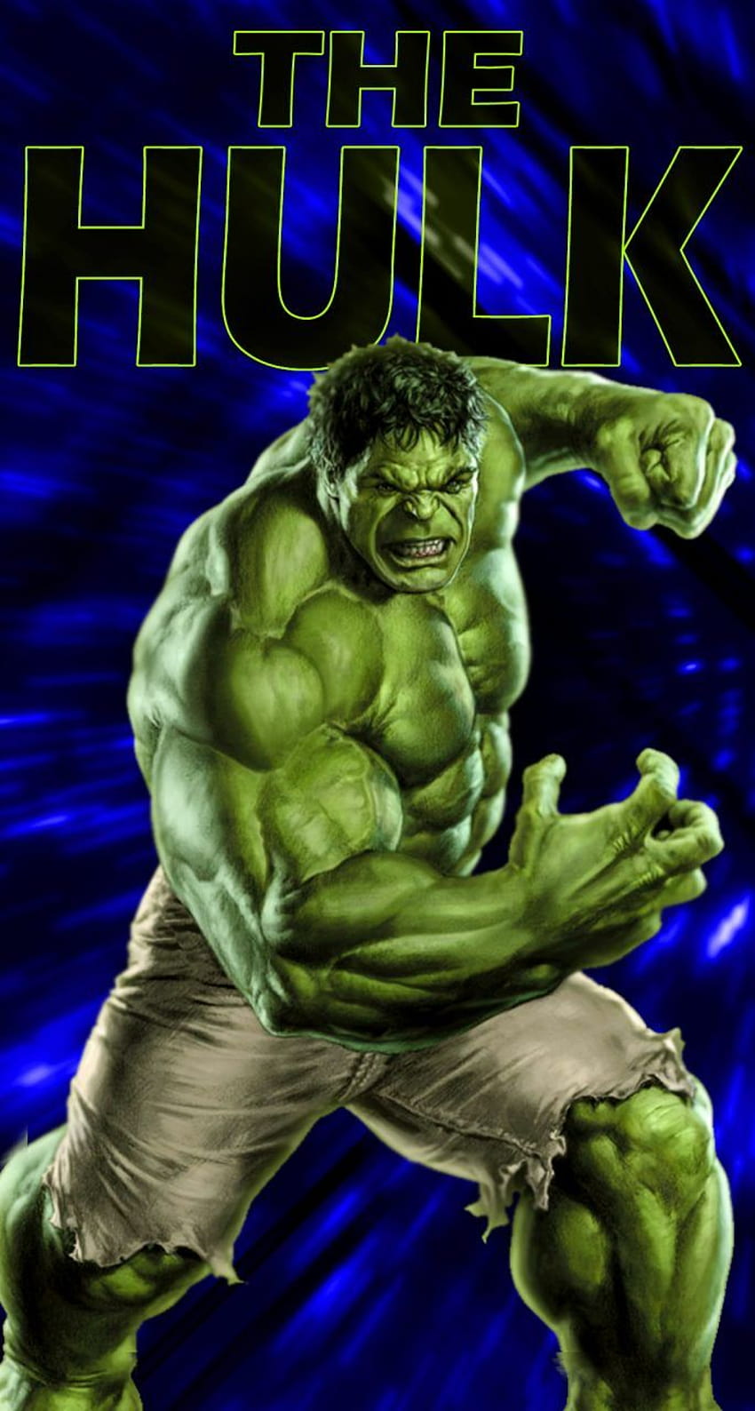 hulk mobile pour appareils Android et ios, hulk anime Fond d'écran de téléphone HD