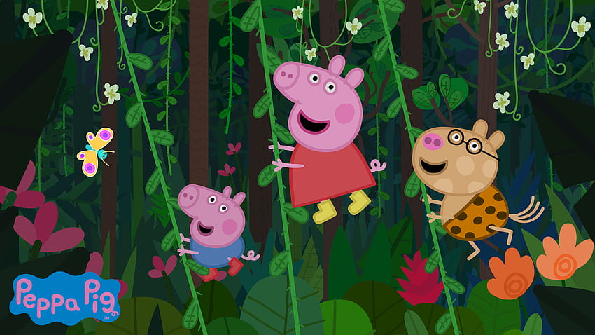 Around the World with Peppa, evil peppa pig HD wallpaper