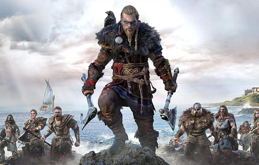 Warriors, Assassin's Creed, The Vikings, Assassin's, assassins creed valhalla HD wallpaper
