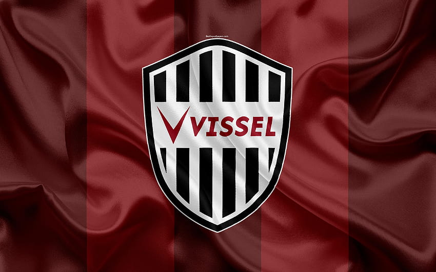 Vissel Kobe, Japanese football club, logo HD wallpaper