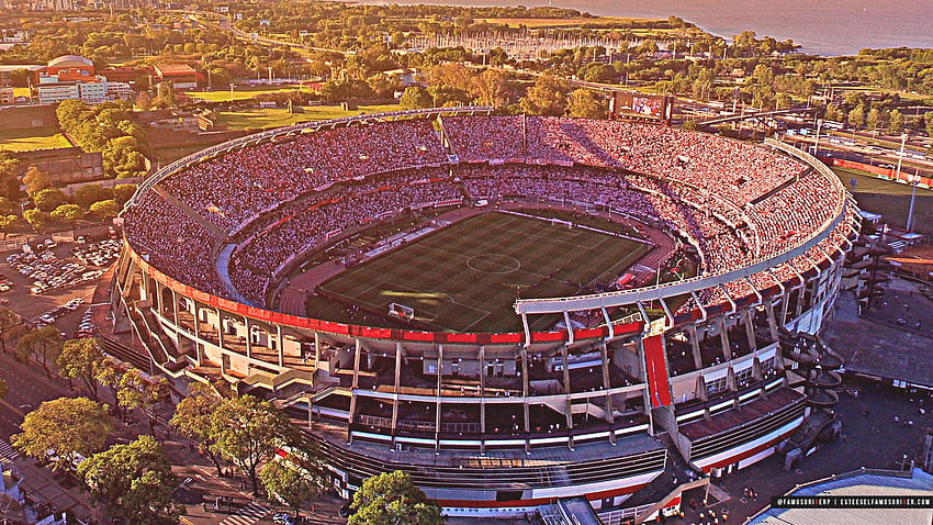 DESCARGA] Fondo de Pantalla River Plate, anıtsal stadyum HD duvar kağıdı
