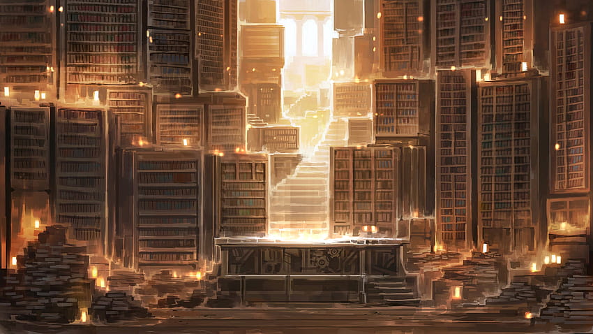 Steam Workshop::Arrière-plans de la bibliothèque de Ruina Fond d'écran HD
