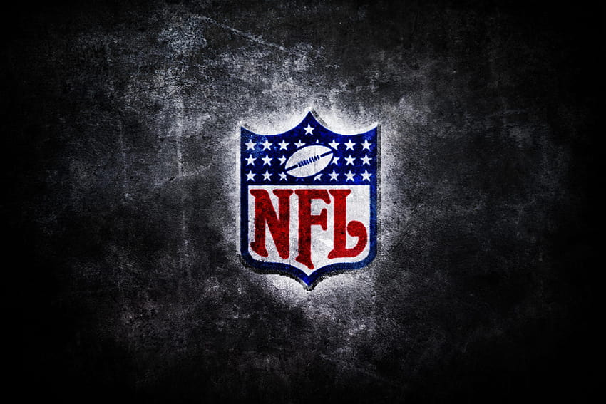 Weiß Cooler NFL Blue Flag Classic Wunderbare Motivideen, genialer Fußball HD-Hintergrundbild