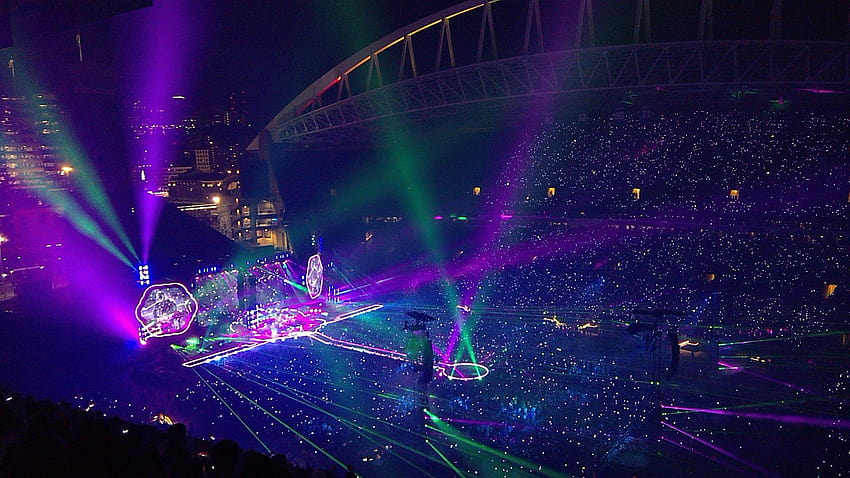 Coldplay, brought down the house, coldplay concert HD wallpaper
