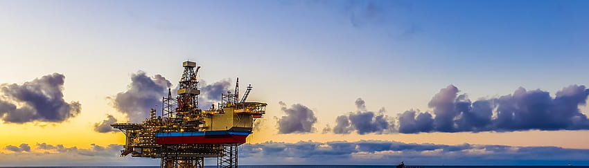 Offshore Oil Rig İşlerinin Fiziksel Doğası, petrol sahası işçisi HD duvar kağıdı