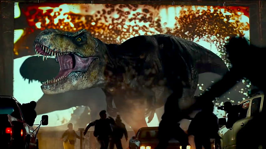 Noch ein neues Jurassic World Dominion: Owen Grady von Chris Pratt ist zurück, um weitere Dinos zu zähmen HD-Hintergrundbild