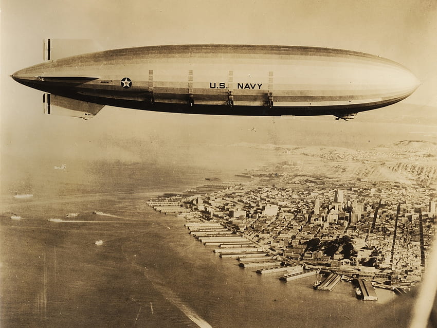 zeppelin, penerbangan, aeronautika, uss macon, zrs, balon udara Wallpaper HD