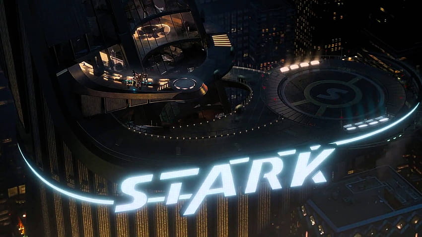 Iron Man Spinning Rims, stark tower HD wallpaper