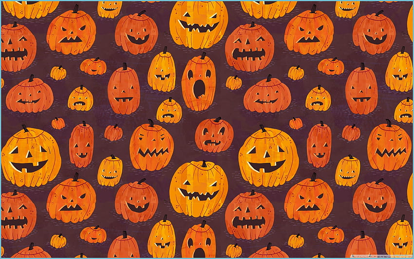 Cute Halloween Computer, preppy halloween HD wallpaper