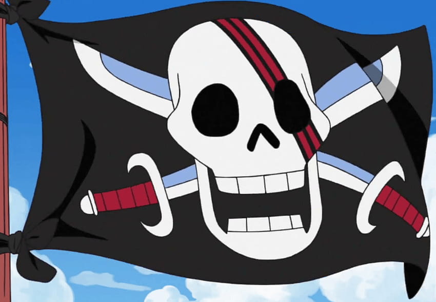 Red Hair Pirates, straw hat pirate flag HD wallpaper
