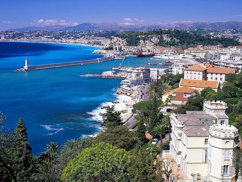 Nice France, south of france HD wallpaper
