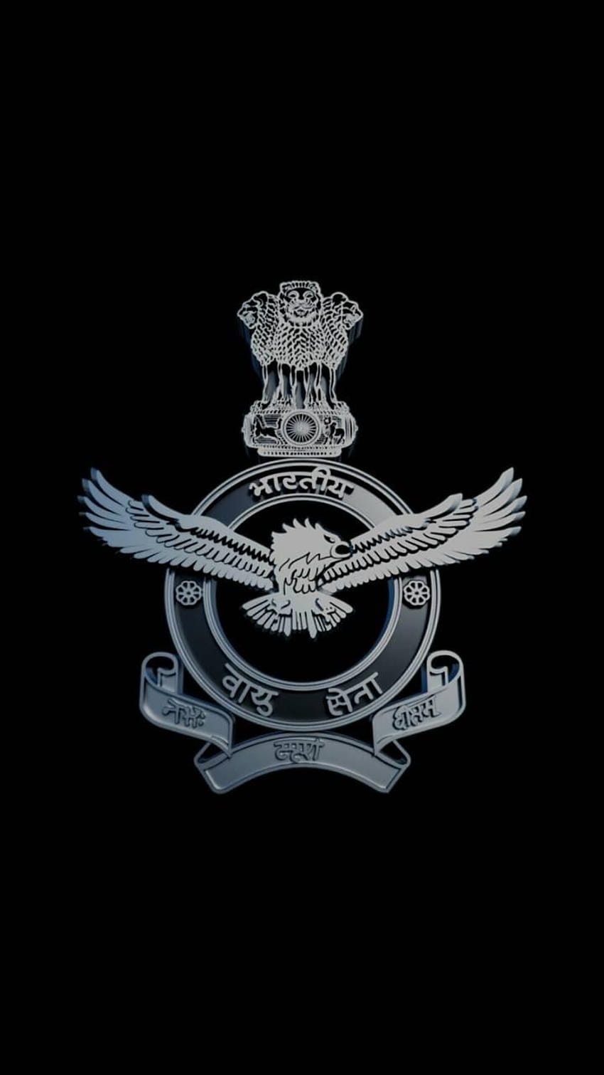 Indische Luftwaffe von Krushangparekh, Symbol der indischen Luftwaffe HD-Handy-Hintergrundbild