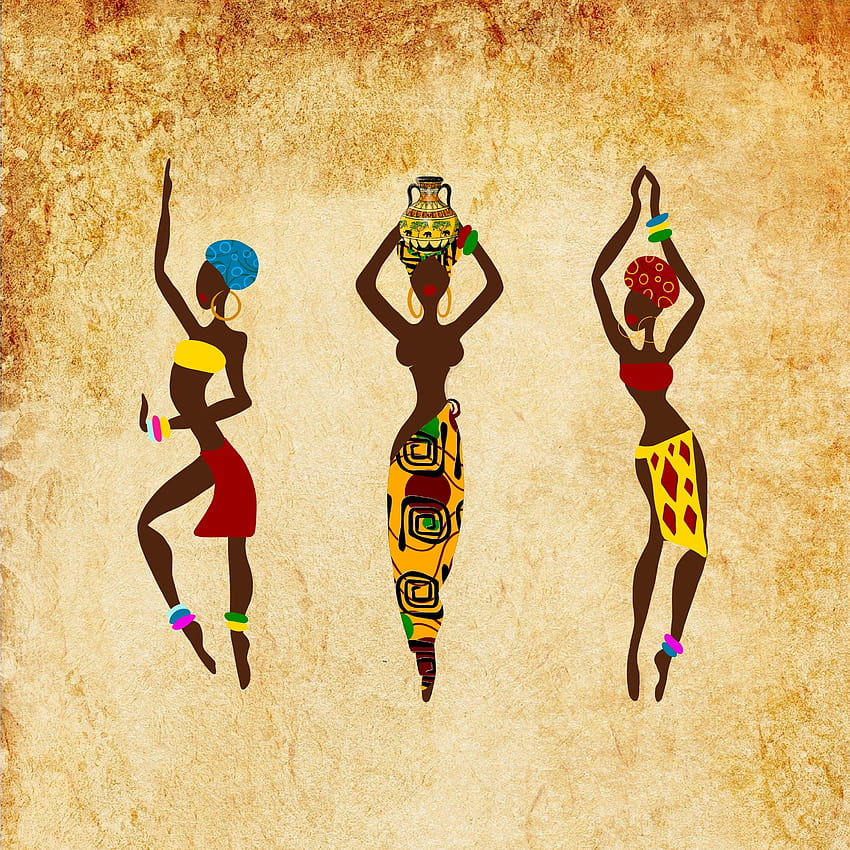 Acheter de l'art de la danse des femmes africaines, danse africaine Fond d'écran de téléphone HD