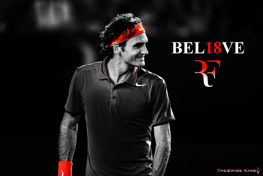 4 Roger Federer, Roger Federer logosu HD duvar kağıdı