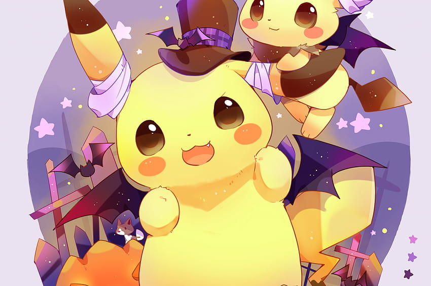 2560x1700 Pikachu, Pokemon, Smiling, Cute for Chromebook Pixel, kawaii chromebook HD wallpaper