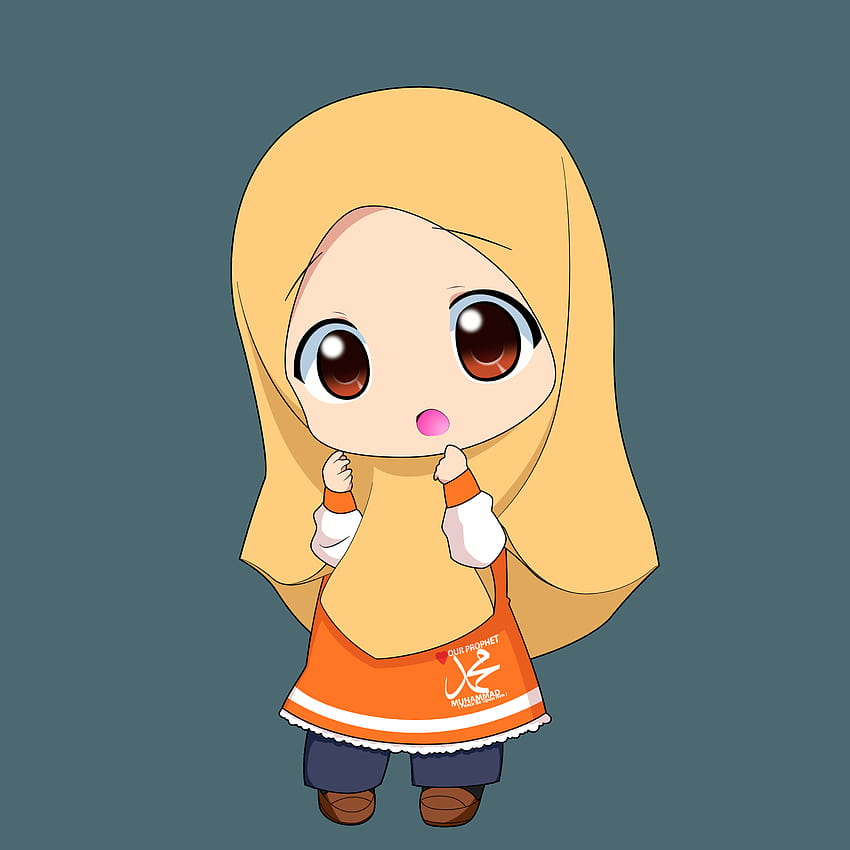 Anime hijab png » PNG HD phone wallpaper