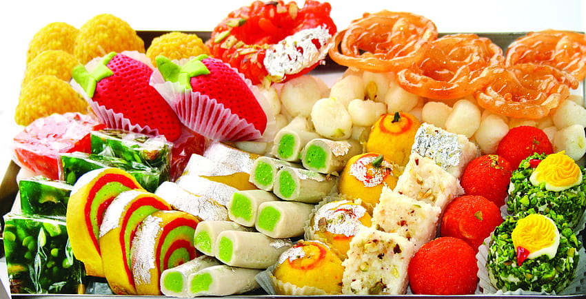 indian sweets mithai HD wallpaper