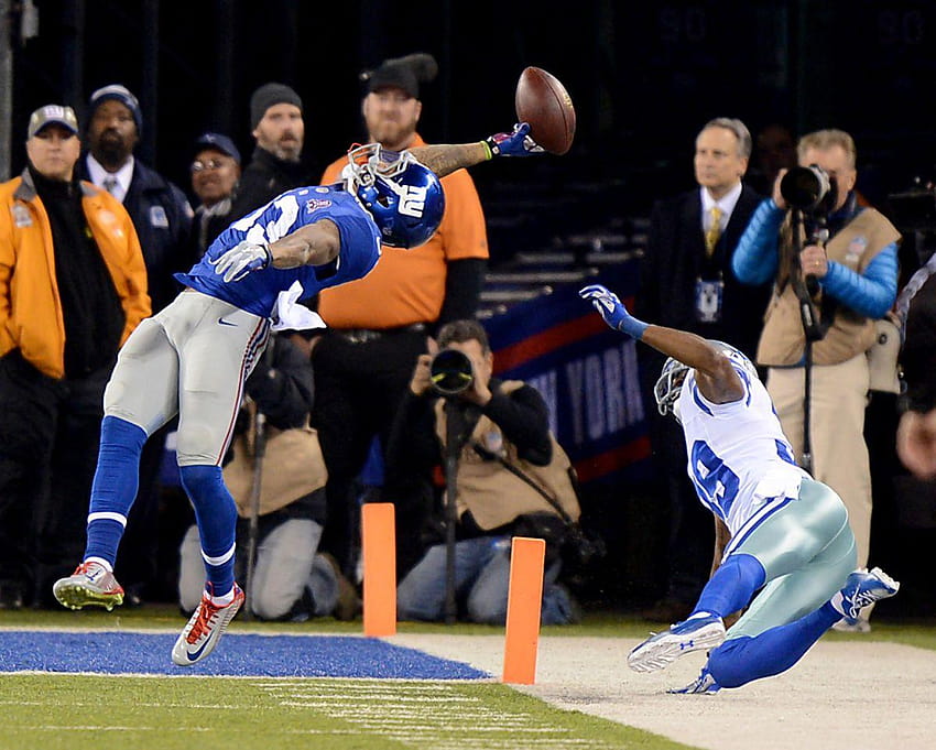 The rise of NY Giants wide receiver Odell Beckham Jr., odell the catch HD wallpaper