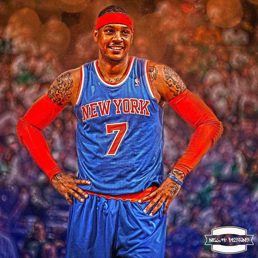 Carmelo Anthony Edit by NewtDesigns, carmelo anthony iphone HD phone wallpaper