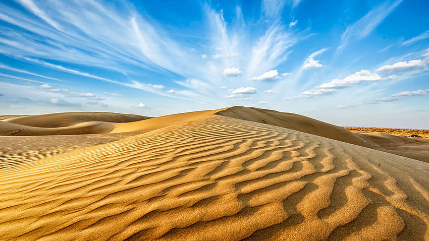 Sand, Thar-Wüste HD-Hintergrundbild