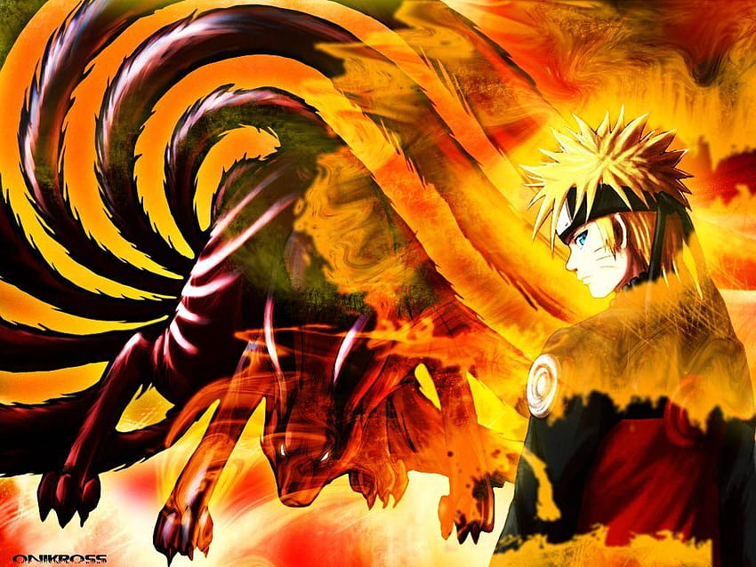 Naruto Kyubi by narutochunin HD wallpaper
