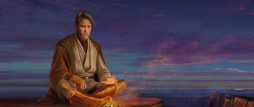 Hermit Obi Wan Kenobi Artwork HD wallpaper