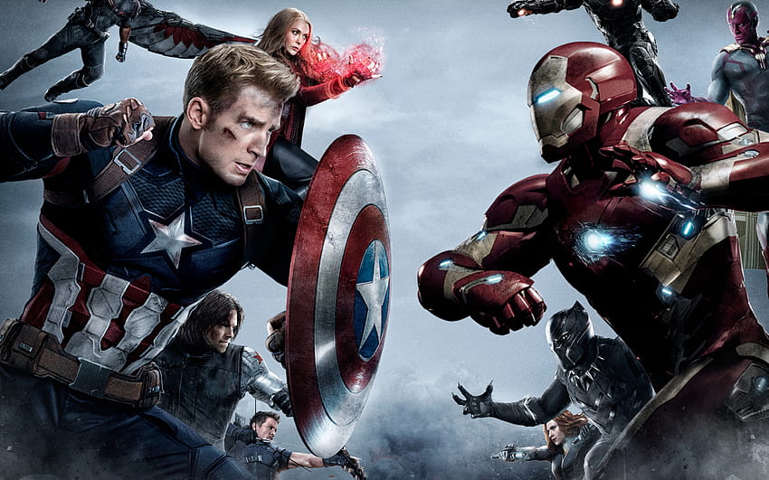 2880x1800 Captain America Vs Iron Man Team Macbook Pro Retina , Backgrounds, and, team cap HD wallpaper