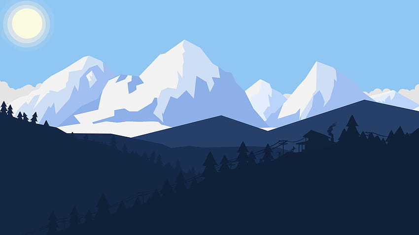 Minimal Landscape wallpaper 8k [7680x4320] : r/wallpapers