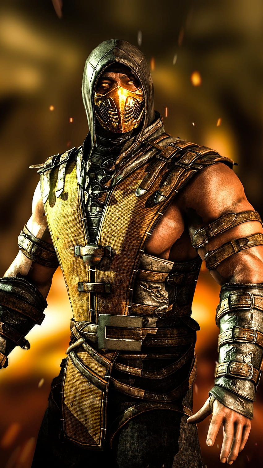 Mortal Kombat 11 Classic Scorpion 4K Wallpaper – SyanArt Station