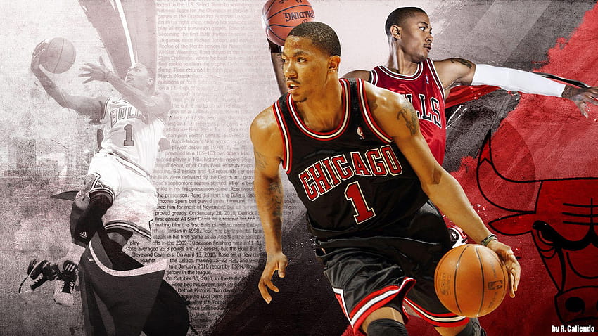 Derrick Rose Backgrounds, derrick rose chicago HD wallpaper