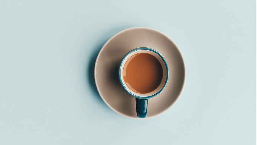 Coffee Cup Minimal, minimalist coffee HD wallpaper