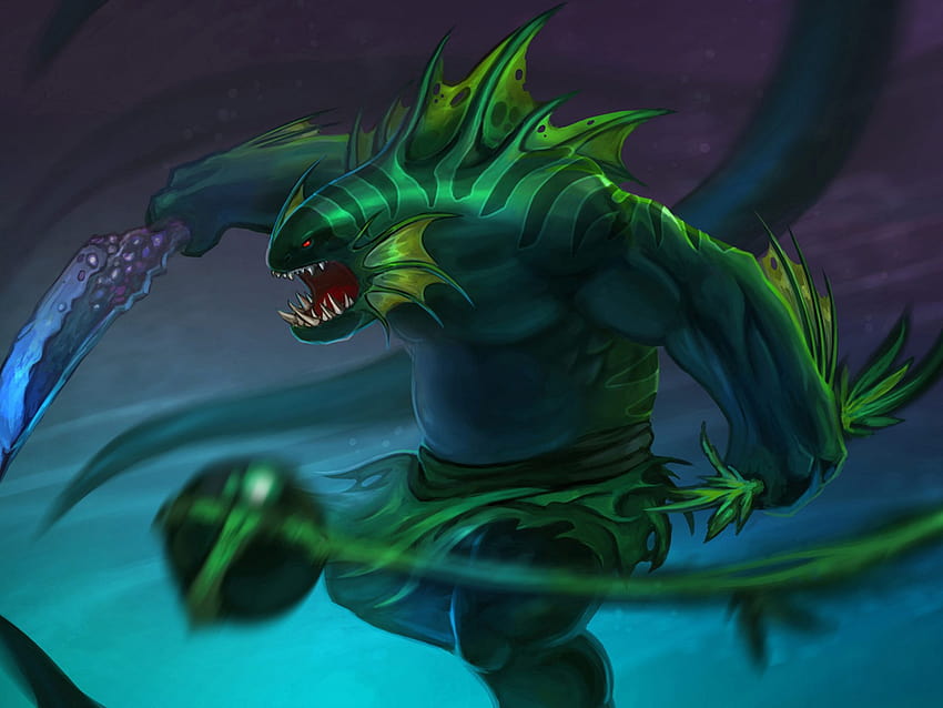 Tidehunter Dota 2 Hero Roles Initiator Nuker Disabler Durable Art For Mobile 3840x2160 : 13 HD wallpaper