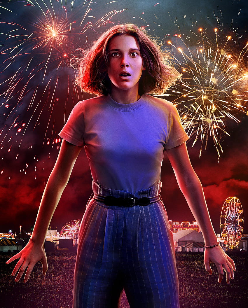 540x960 Millie Bobby Brown As Eleven Stranger Things 3 Poster, stranger things eleven and mike HD phone wallpaper