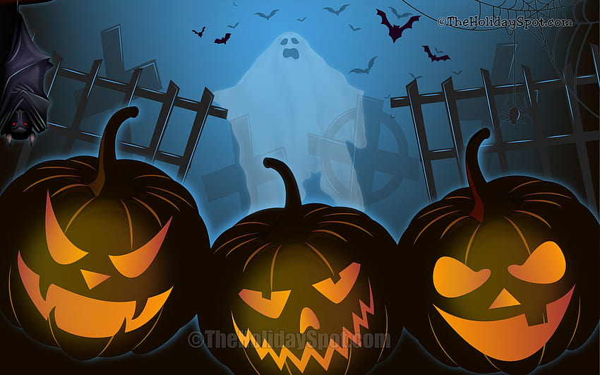 Halloween Screensavers, halloween pumpkin gate HD wallpaper