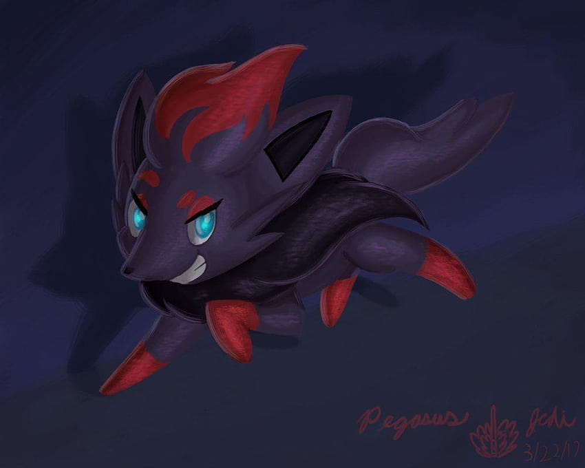 Sneaky Zorua by PegasusJedi HD wallpaper | Pxfuel