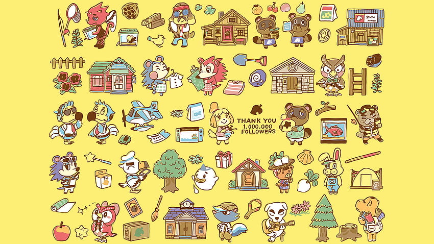 Get Animal Crossing: New Horizons Phone &, followers HD wallpaper